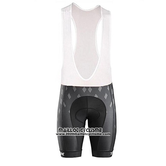 2017 Maillot Ciclismo Trek Bontrager Gris Manches Courtes et Cuissard